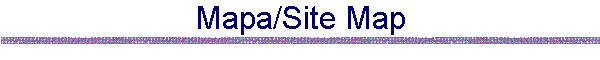 Mapa/Site Map